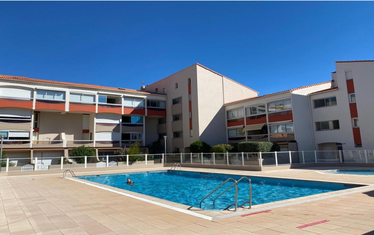 Argeles Plage Studio Piscine Park. Privatif Dans Res. Securisee מראה חיצוני תמונה
