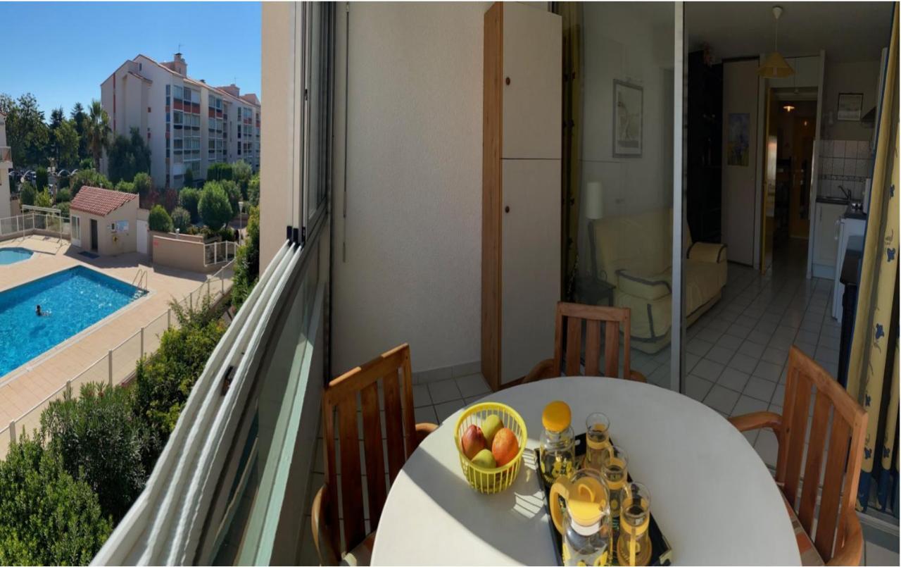Argeles Plage Studio Piscine Park. Privatif Dans Res. Securisee מראה חיצוני תמונה