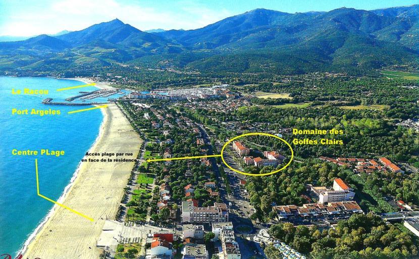 Argeles Plage Studio Piscine Park. Privatif Dans Res. Securisee מראה חיצוני תמונה
